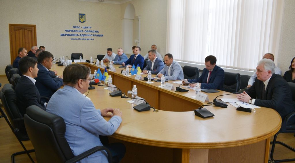 Черкащину відвідав Надзвичайний і Повноважний Посол Республіки Казахстан