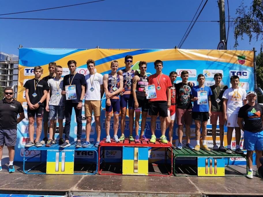 Черкаські спортсмени – з нагородами чемпіонату України з триатлону