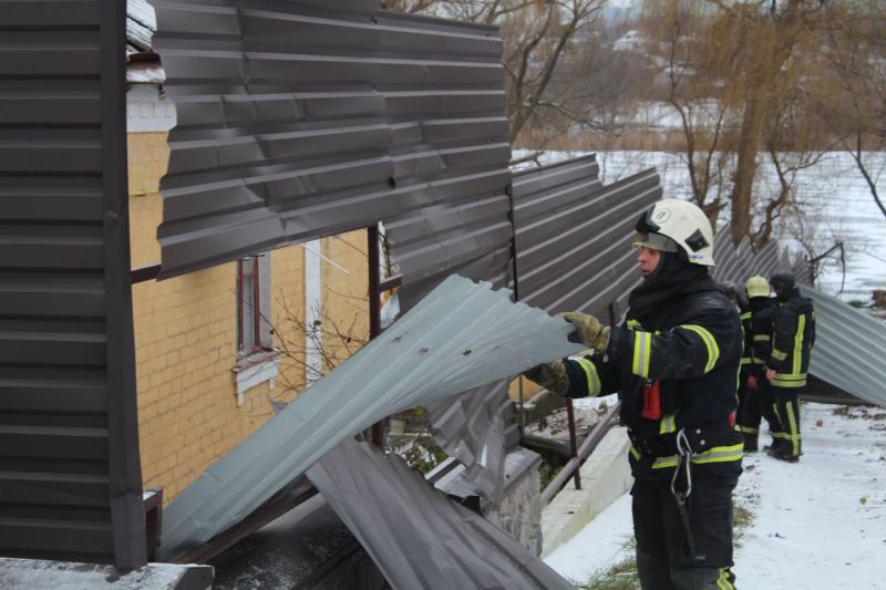 Наслідки ворожої атаки на Умань