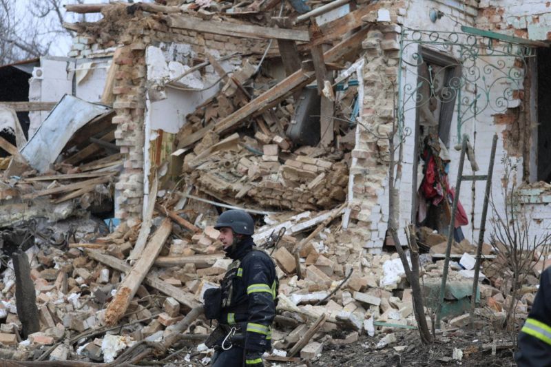 Наслідки ворожої атаки на Умань