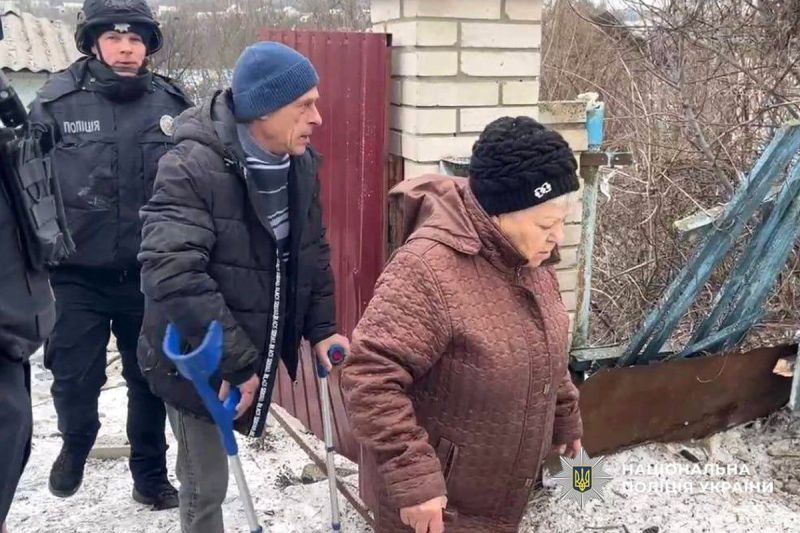 Наслідки ворожої атаки на Умань