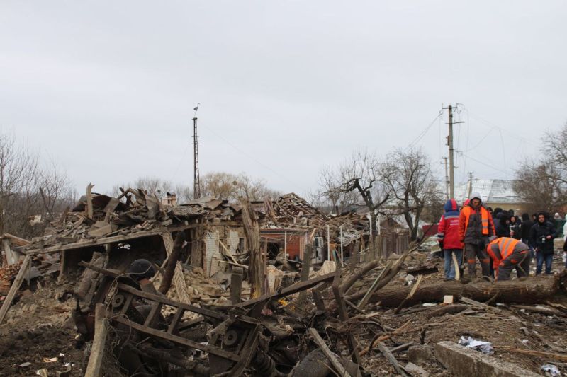 Наслідки ворожої атаки на Умань