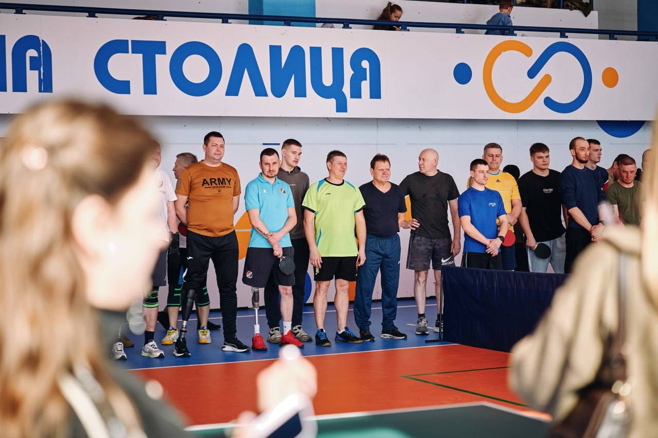 В області відбулися ветеранські змагання з настільного тенісу