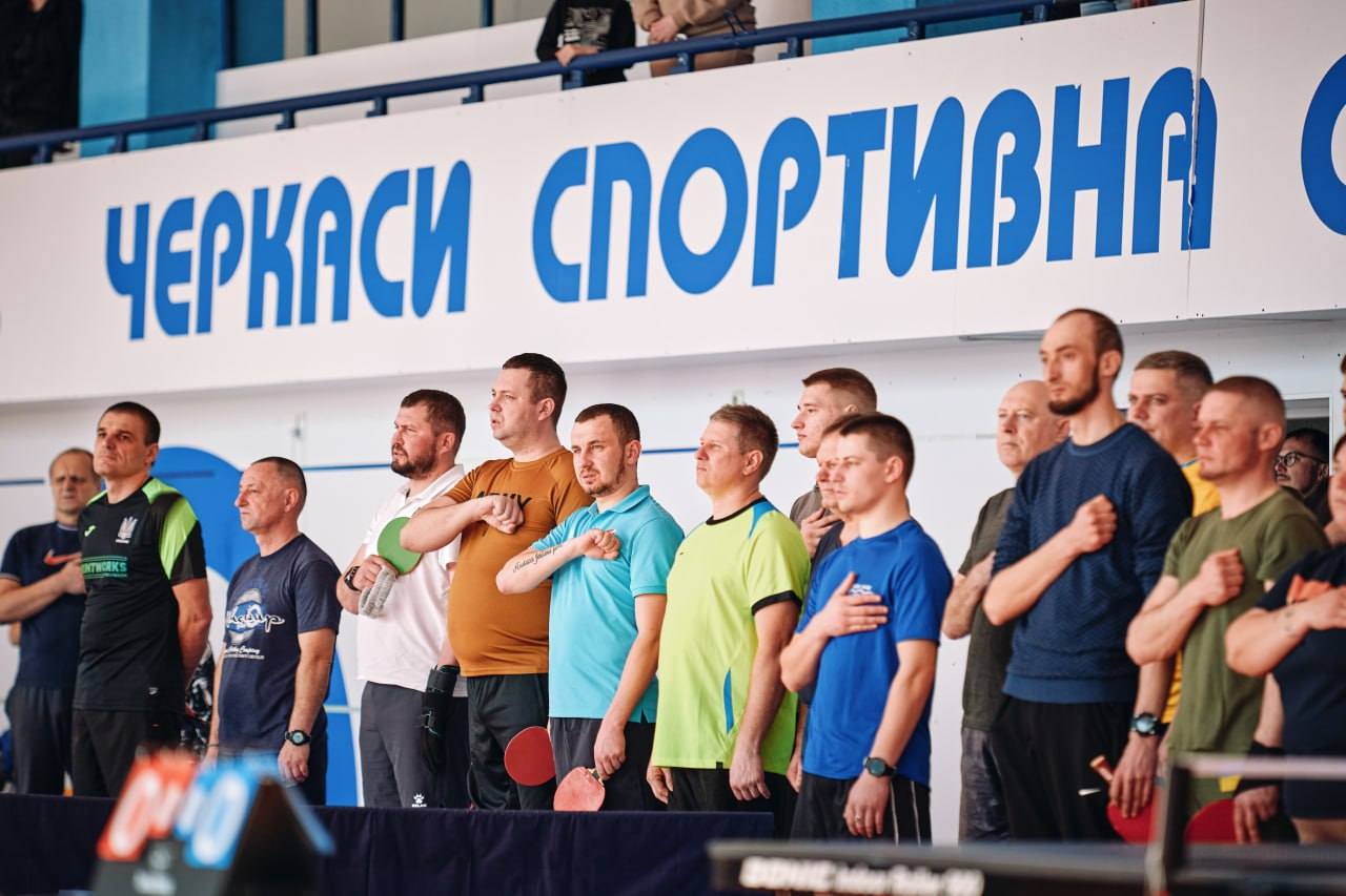 В області відбулися ветеранські змагання з настільного тенісу