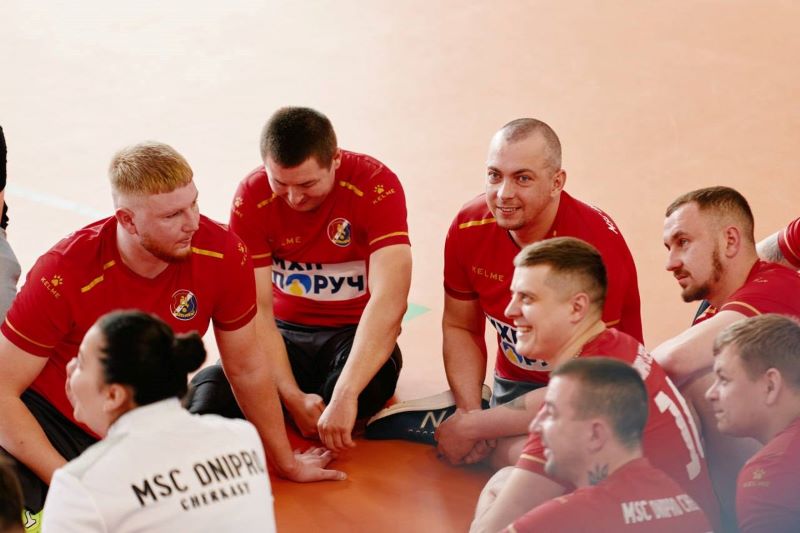 «Ігри ветеранів»: на Черкащині пройшов перший раунд Чемпіонату України з волейболу сидячи