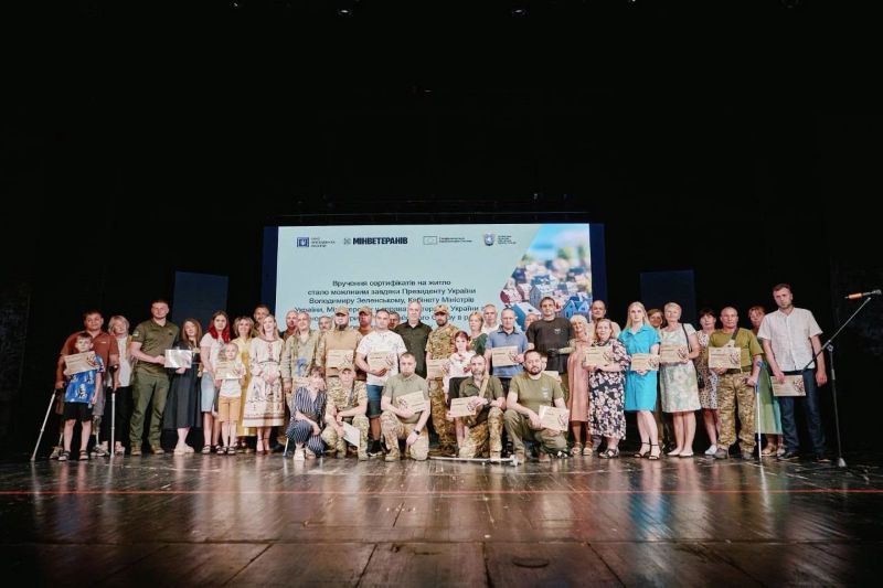 «Політика Героїв» у дії: 93 родини ветеранів Черкащини отримали сертифікати на житло