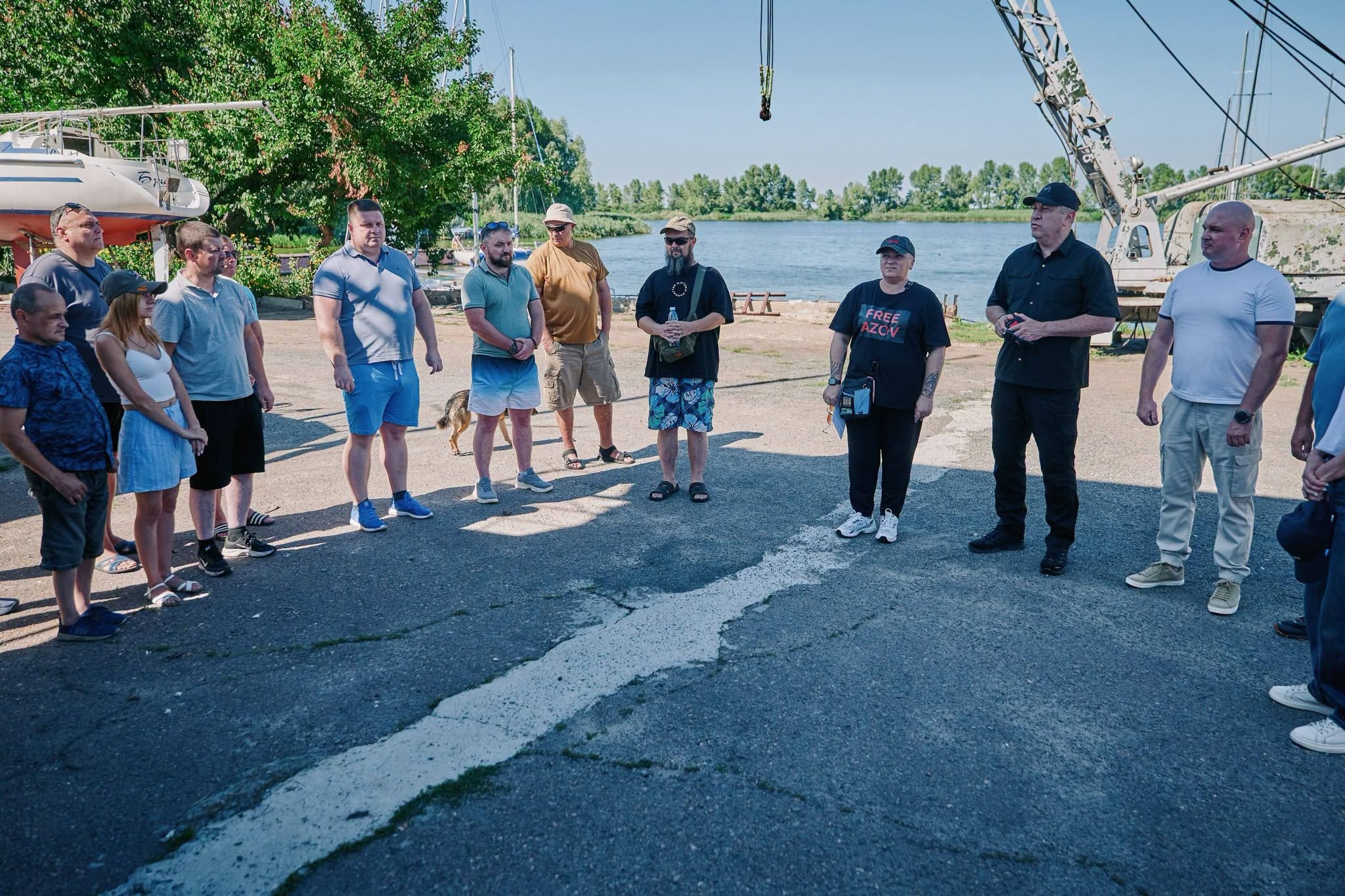 В області стартували тренування з вітрильного спорту для ветеранів