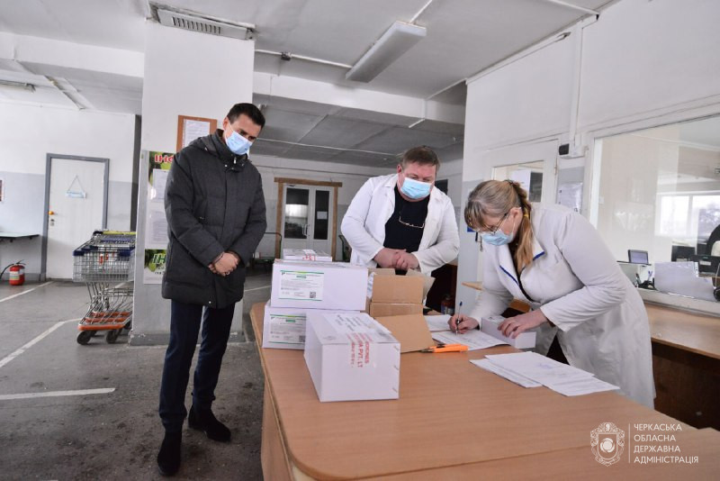 На Черкащині розпочали вакцинацію від COVID-19