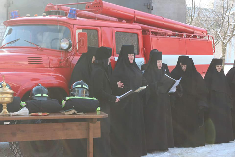 Перша в Україні пожежна команда жіночого монастиря з’явилася на Черкащині