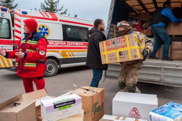 За період воєнного стану Україна отримала 10 500 т медичної гуманітарної допомоги