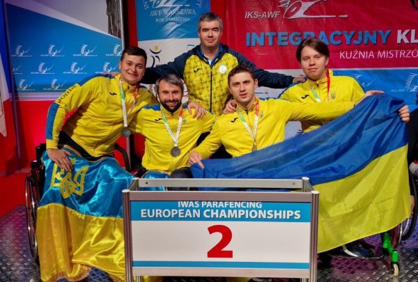 Черкащанин виборов “срібло” чемпіонату Європи з фехтування на візках