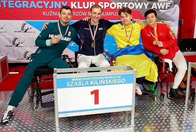 Черкащанин – призер Кубку світу з фехтування на візках