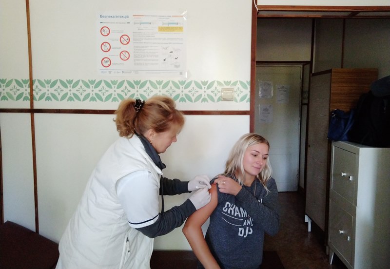 На Уманщині провели виїзну вакцинацію
