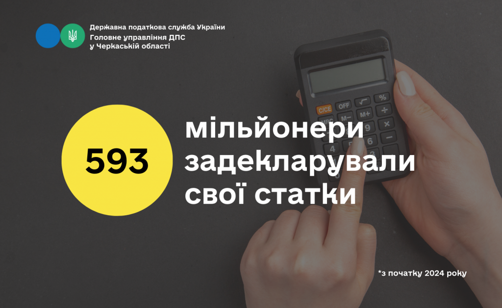 На Черкащині майже 600 мільйонерів задекларували свої доходи