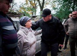 Ігор Табурець про ліквідацію наслідків дронової атаки на Черкащині