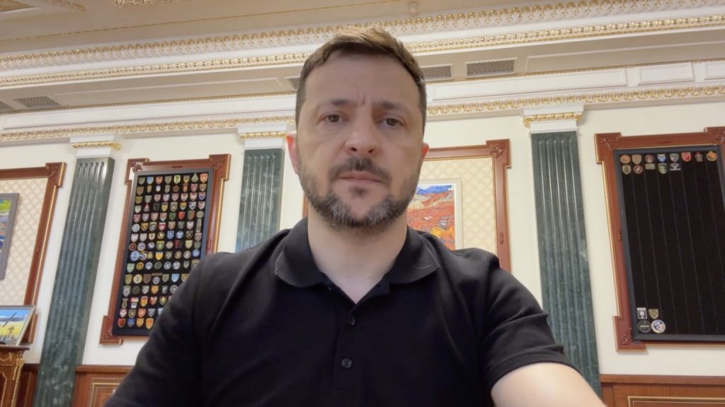 На фото - Володимир Зеленський