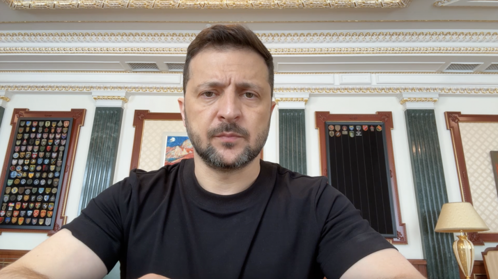 На фото - Володимир Зеленський