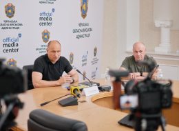 На фото - Антон Царюк та Сергій Озеран