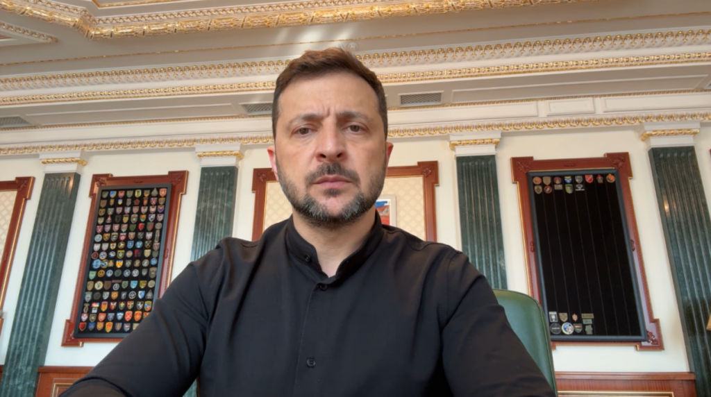 На фото - Президент України Володимир Зеленський