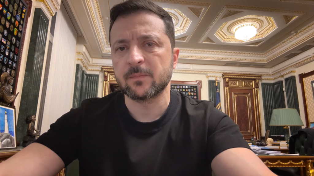 На фото - Володимир Зеленський