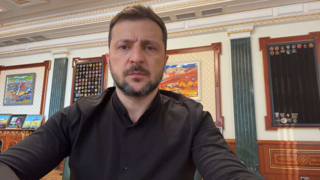 На фото - Президент України Володимир Зеленський
