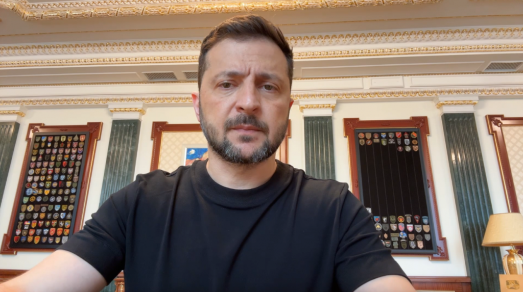 На фото - Володимир Зеленський