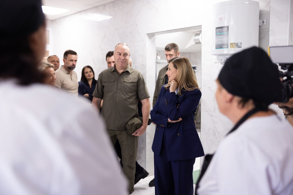 На фото - Ігор Табурець та Олена Зеленська