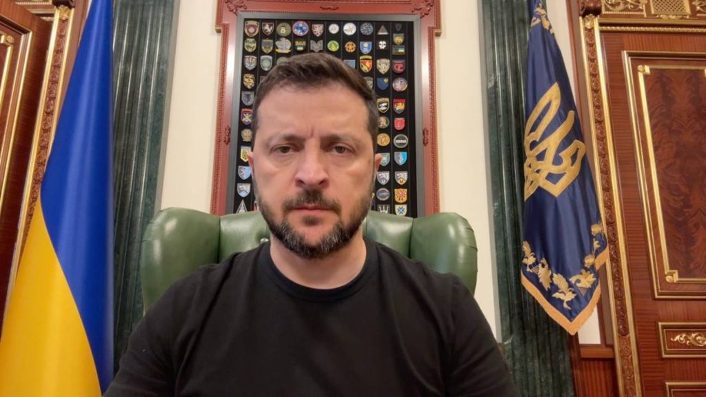 На фото - Володимир Зеленський