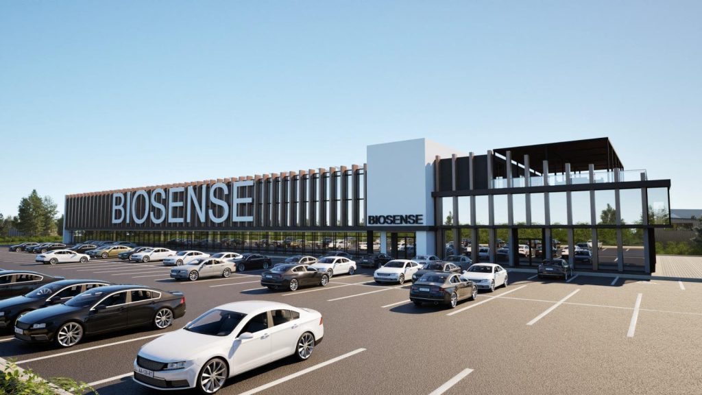 На фото - індустріальний парк "БІОСЕНС"