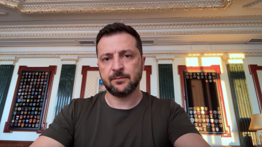 На фото - Володимир Зеленський