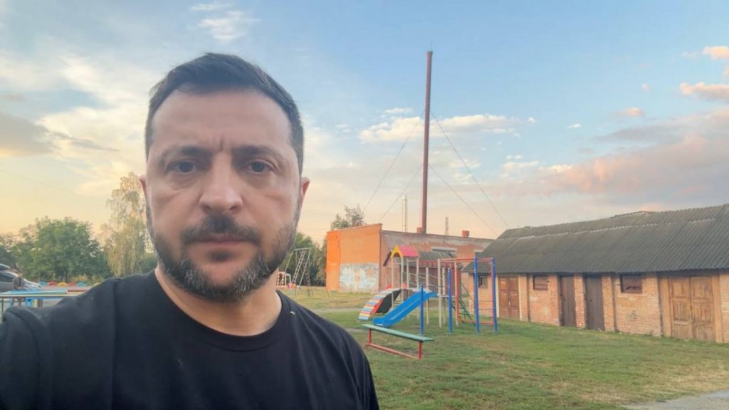 На фото - Володимир Зеленський