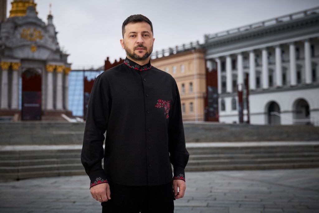 На фото - Володимир Зеленський