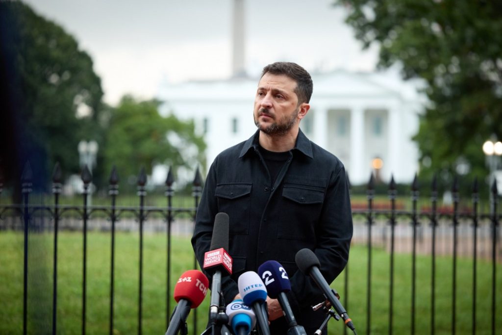 На фото - Володимир Зеленський