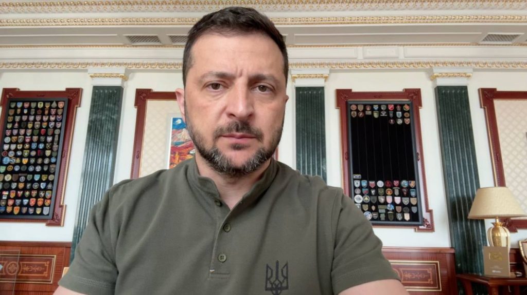 На фото - Володимир Зеленський