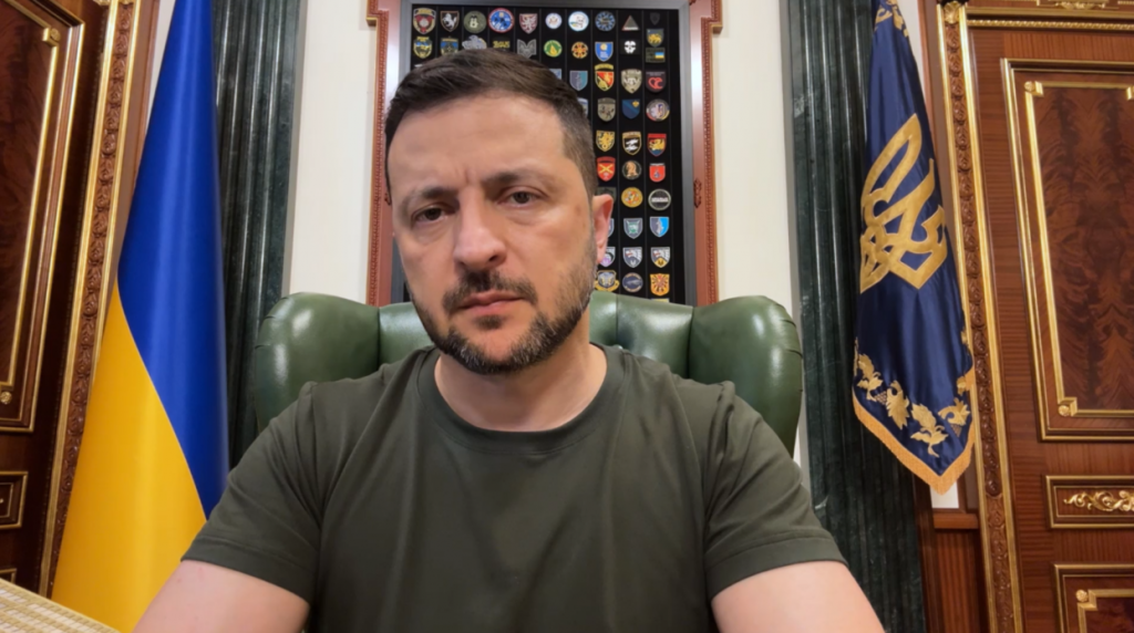 На фото - Володимир Зеленський