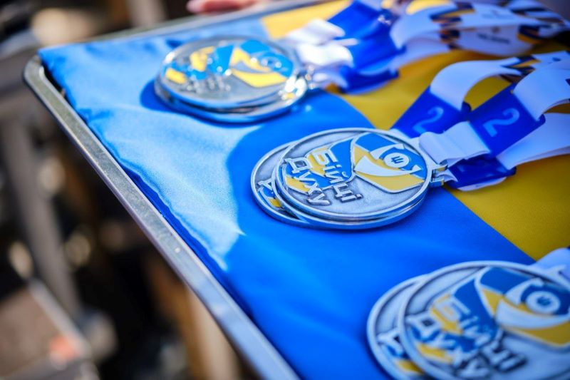 На фото - медалі обласного чемпіонату