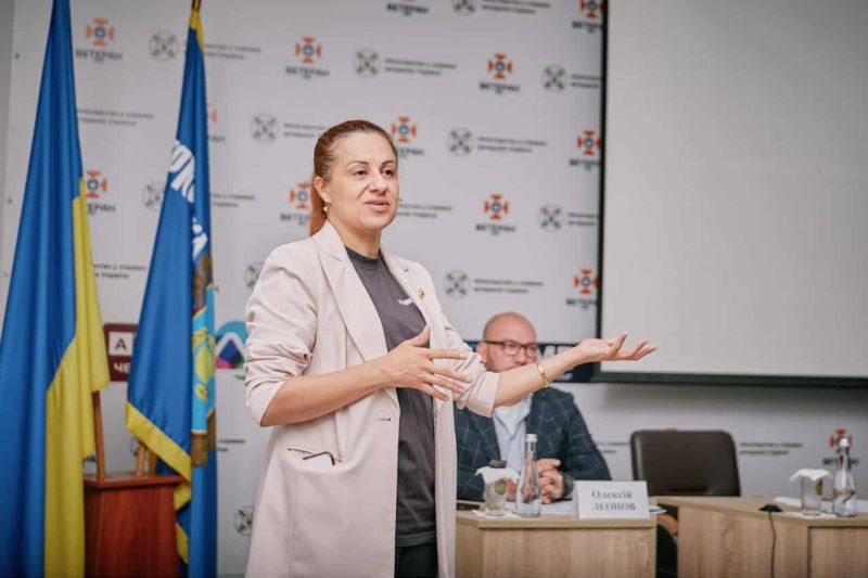 На фото - Наталія Калмикова