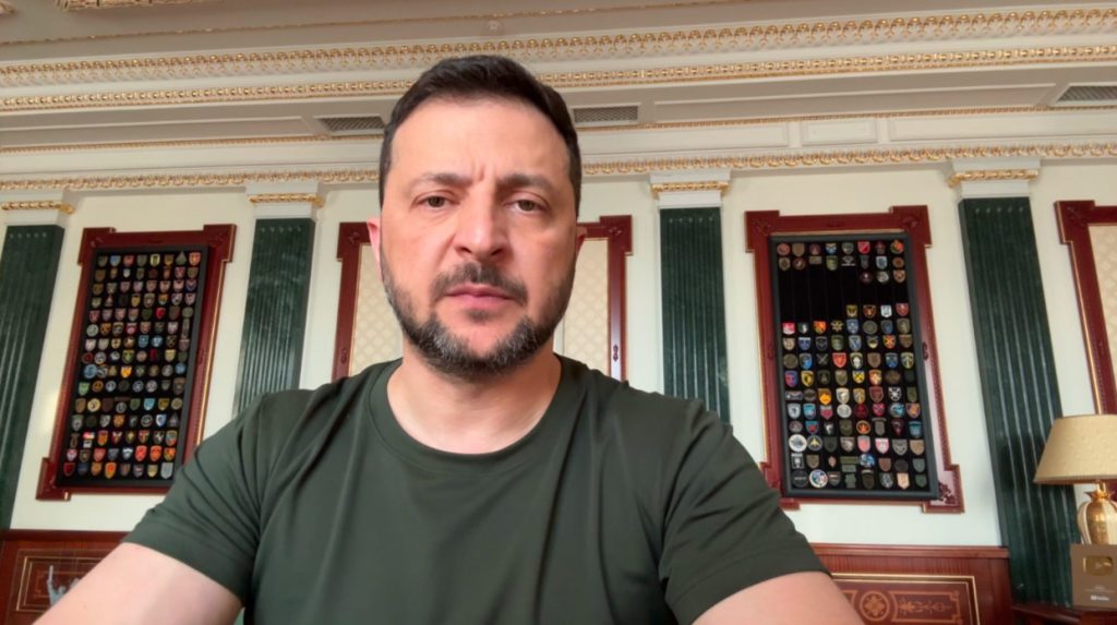 На фото - Володимир Зеленський