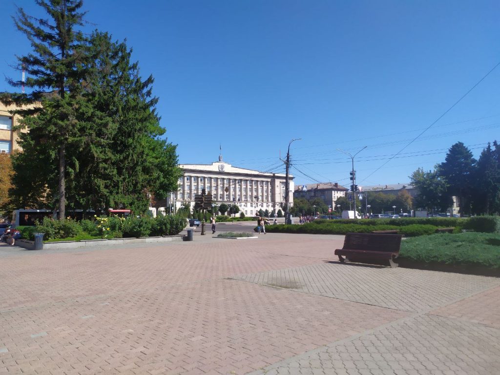 На фото - обласний центр