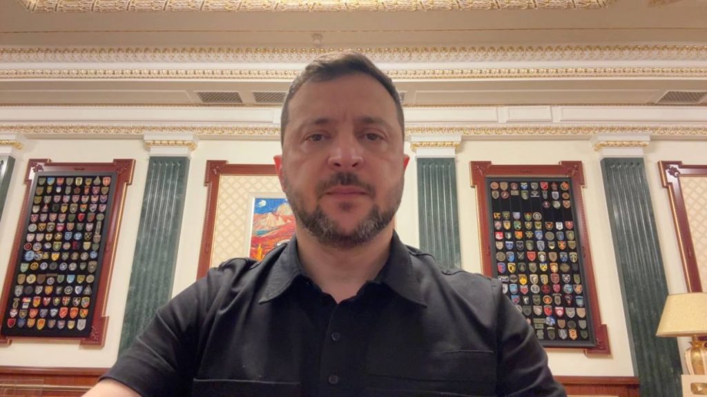 На фото - Володимир Зеленський