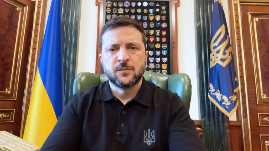 На фото - Володимир Зеленський