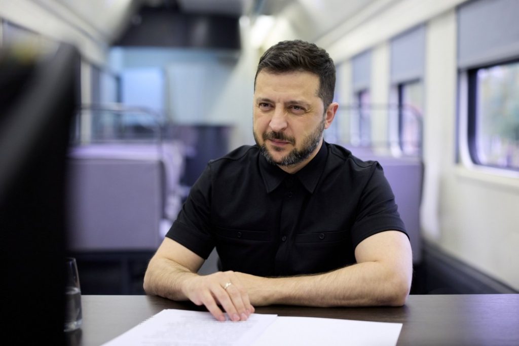 На фото - Володимир Зеленський