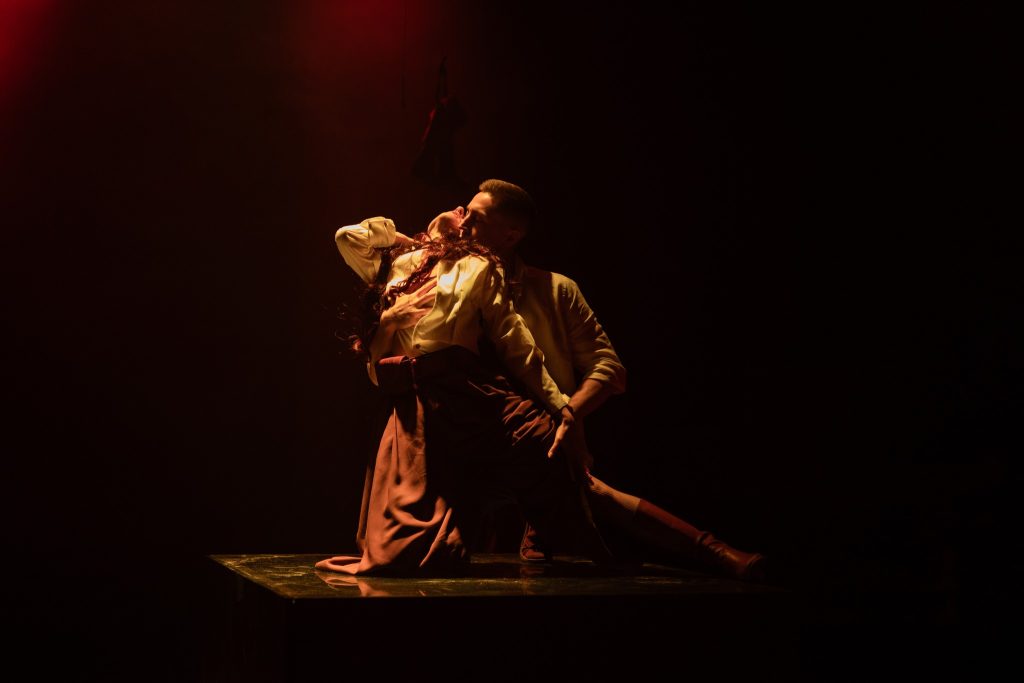 На фото - вистава "Фрекен Жюлі"