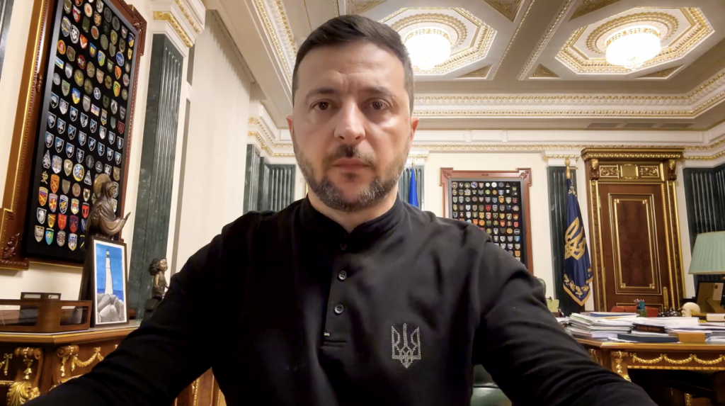 На фото - Володимир Зеленський