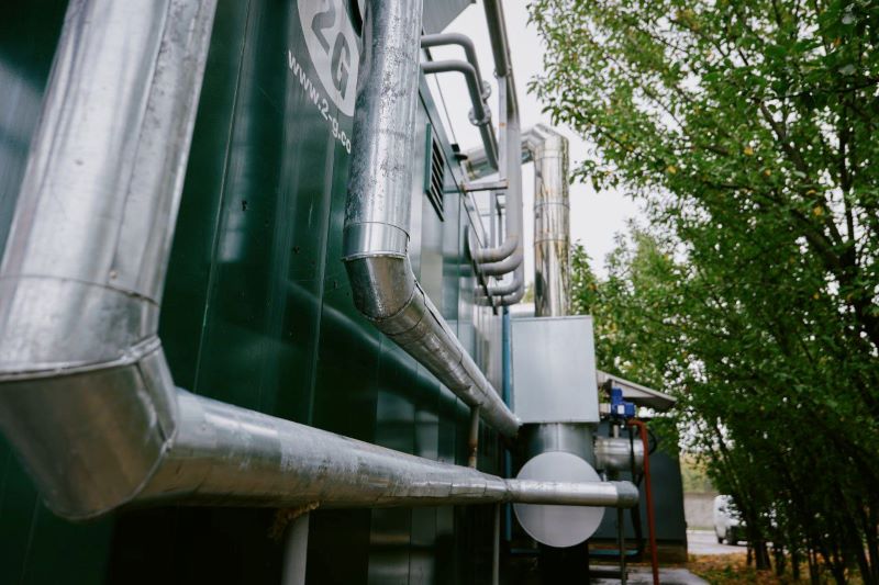 На фото - установка