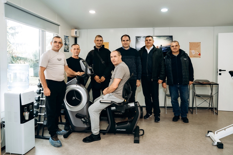 На фото - безбар’єрний реабілітаційний модуль