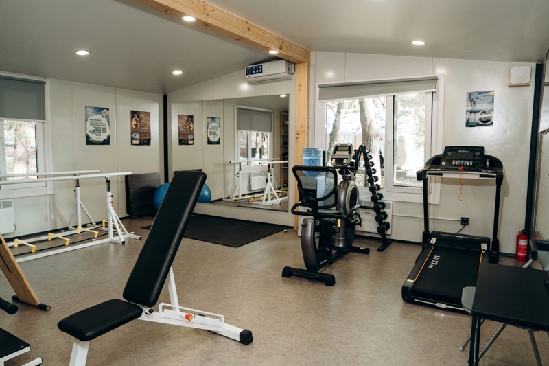 На фото - безбар’єрний реабілітаційний модуль