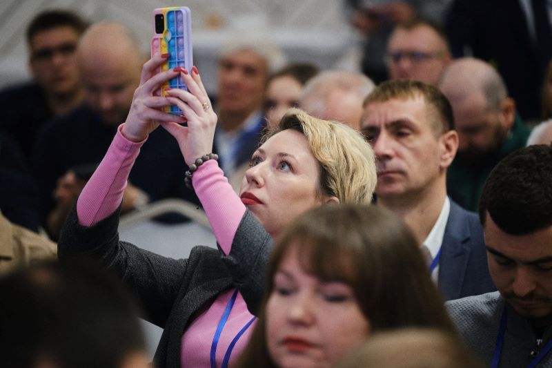 на фото - Черкаський міжнародний економічний форум