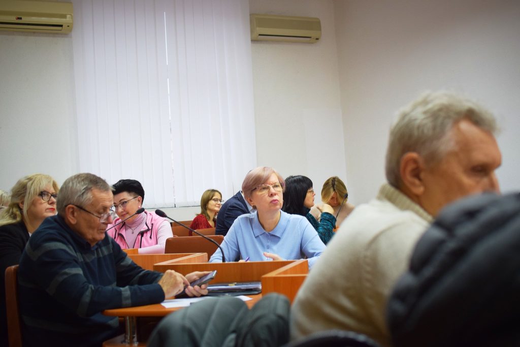 На фото - засідання Ради безбарʼєрності 