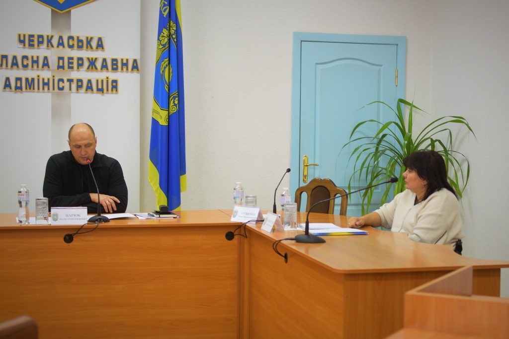 На фото - засідання Ради безбар’єрності